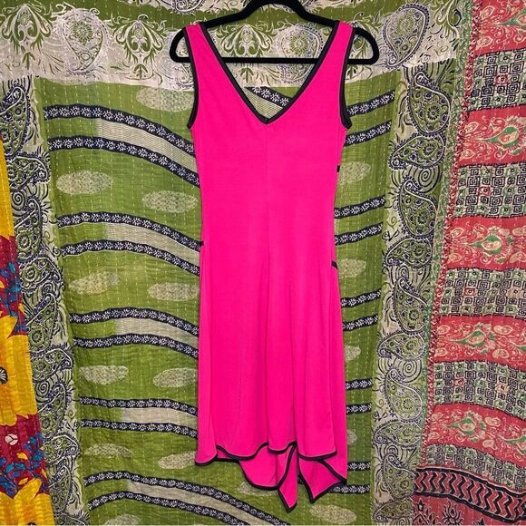 Y2K Ruby Rox Pink Sleeveless Midi Dress Size Small - Picture 5 of 10